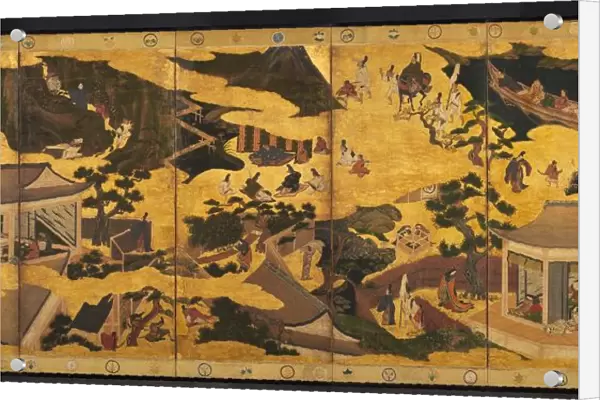 Scenes from the Tales of Ise, mid-1600s. Creator: Unknown