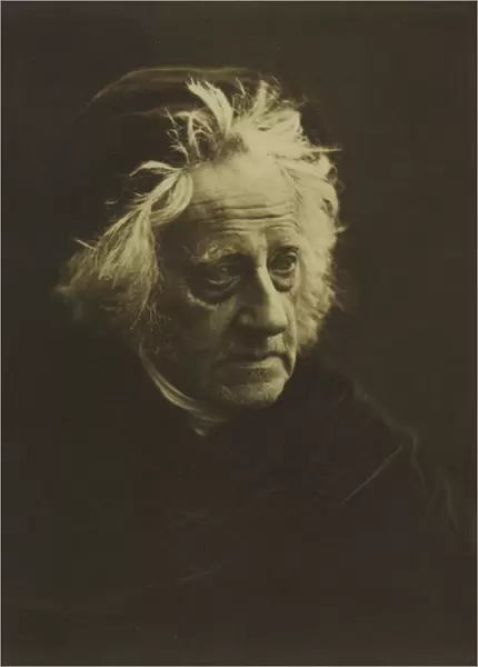 Sir John Herschel (1792-1871), 1867. Creator: Julia Margaret Cameron (British, 1815-1879)