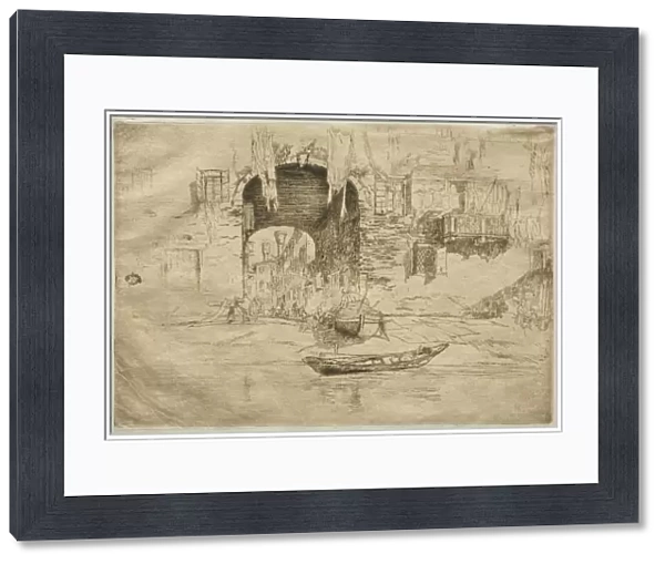 San Biagio. Creator: James McNeill Whistler (American, 1834-1903)