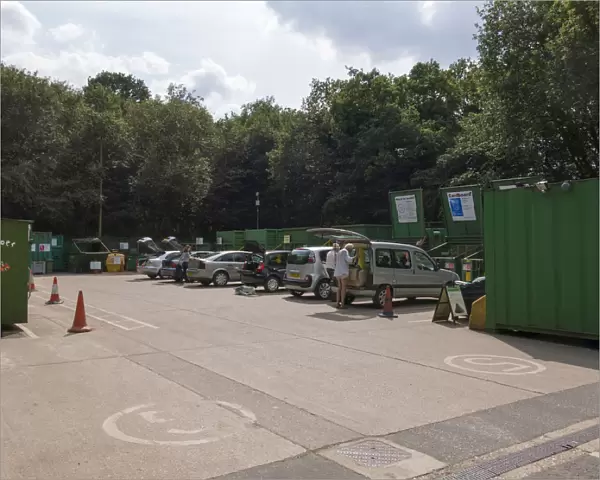 Recycling centre in Norfolk 2014. Creator: Unknown