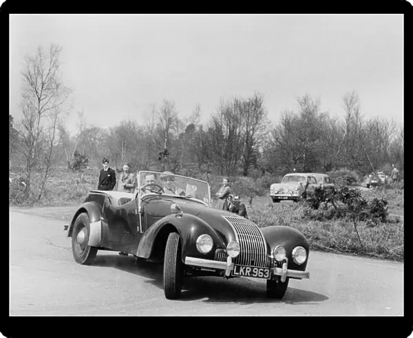 Allard L type, London Motor Club Little Rally 18th March 1953. Creator: Unknown