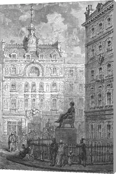 The Monument to George Peabody, 1872. Creator: Gustave Doré