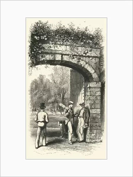 Entrance to the Playing Fields, c1870