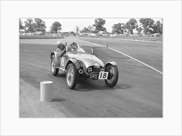1952 MG Tucker Peake special at Silverstone 1953. Creator: Unknown