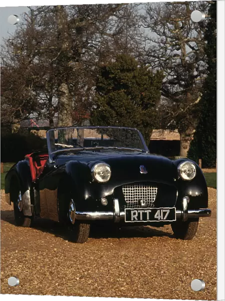 1954 Triumph TR2. Creator: Unknown