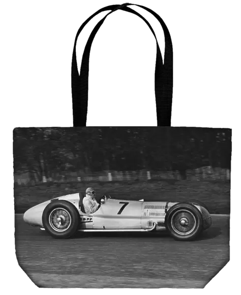 Mercedes Benz W154, Hermann Lang, Donington Grand Prix 1938. Creator: Unknown