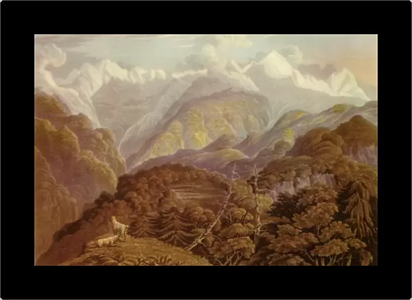 The Valley of the Jumna Showing the Two Grand Peaks of Bunder Punch, 1946. Creators