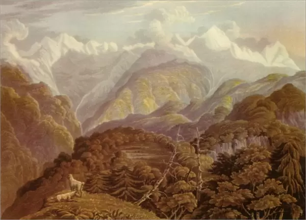 The Valley of the Jumna Showing the Two Grand Peaks of Bunder Punch, 1946. Creators