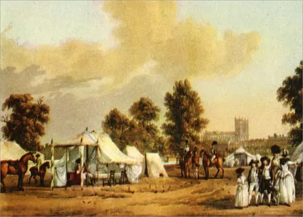 A Military Camp in St. James Park During the Gordon Riots, 1780, c1783, (1944)
