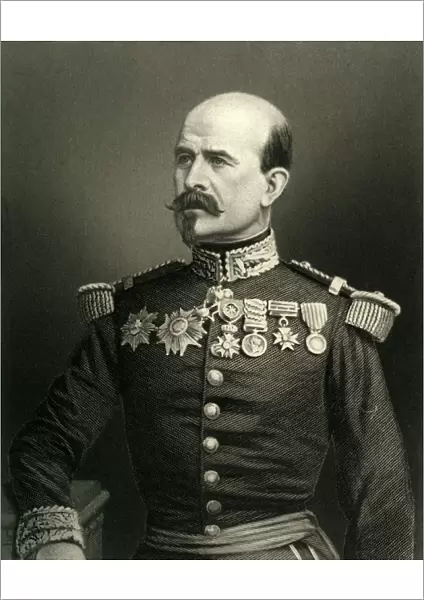 General Trochu, c1872. Creator: William Holl