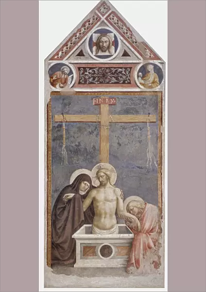 Pieta, 1424. Creator: Masolino da Panicale (1383-ca 1440)