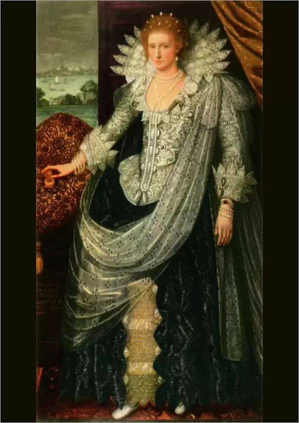Mary Sidney, Countess of Pembroke, c1600, (1942). Creator: Paulus van Somer