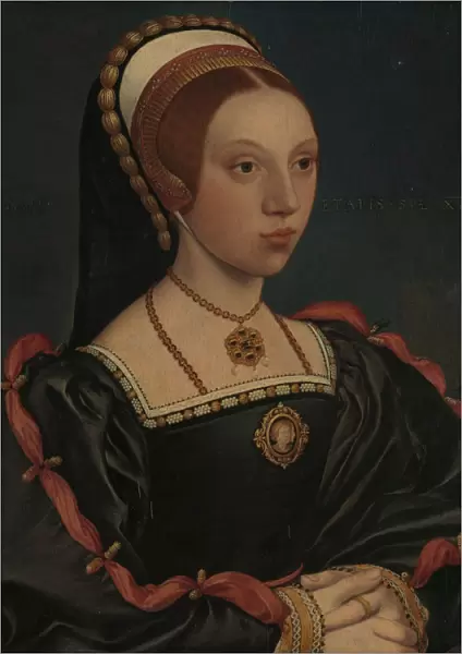 Portrait of a Young Woman, ca. 1540-45. Creator: Workshop of Hans Holbein the Younger
