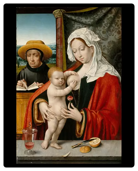 The Holy Family, possibly 1527-33. Creator: Workshop of Joos van Cleve (Netherlandish, Cleve ca