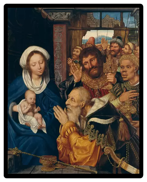 The Adoration of the Magi, 1526. Creator: Quentin Metsys I