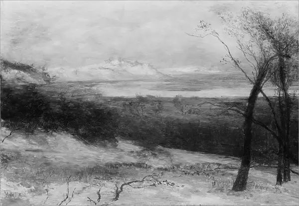Behind Dunes, Lake Ontario, 1883-87. Creator: Homer Dodge Martin
