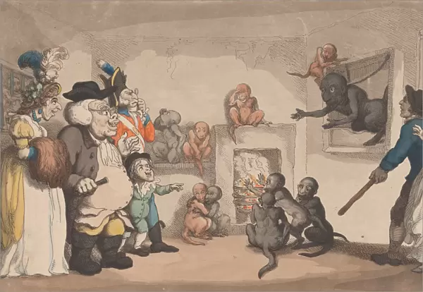 The Monkey Room in the Tower, December 20, 1799. December 20, 1799