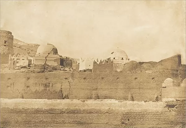 Tombeaux Musulmans a Siout, 1849-50. Creator: Maxime du Camp