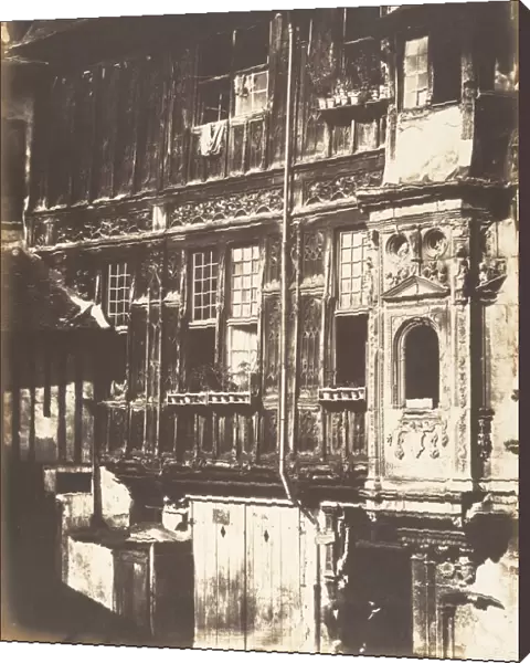 Cloitre Saint-Amand, Rouen, 1852-53. Creator: Edmond Bacot