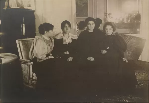Paule Gobillard, Jeannie Gobillard, Julie Manet, and Genevieve Mallarme, 1895