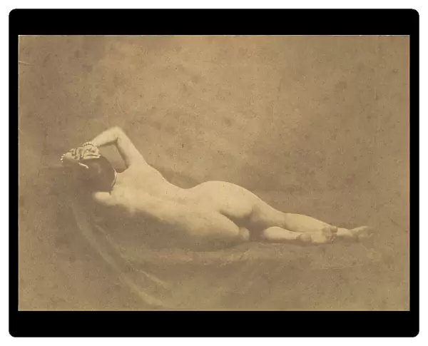 [Nude], ca. 1851. Creator: Possibly by Eugene Durieu