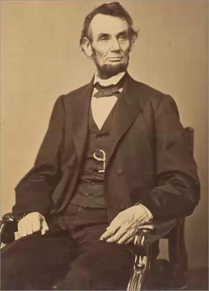 Abraham Lincoln, February 9, 1864. Creator: Anthony Berger