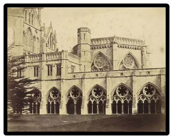 Salisbury Cathedral, 1850s. Creator: Unknown