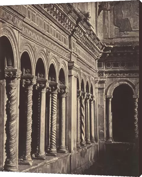 Cloisters of St. Pauls, the Basilica, Outside the Walls of Rome, by 1858