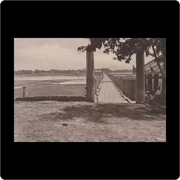 Amerapoora: Wooden Bridge, September 1-October 21, 1855. Creator: Captain Linnaeus Tripe