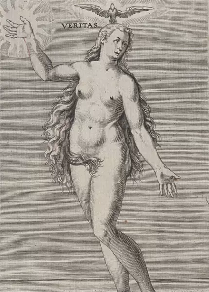 Veritas, from Prosopographia, ca. 1585-90. ca. 1585-90. Creator: Philip Galle