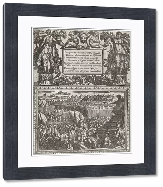 Plate 17: Illustration to Canto XVII, from Torquato Tassos Gerusalemme liberata... ca