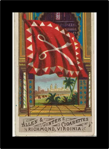 Morocco, from Flags of All Nations, Series 1 (N9) for Allen &