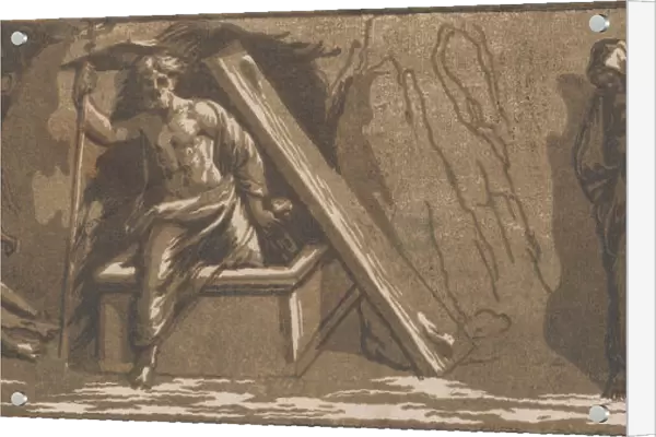 Resurrection of Christ, ca. 1520-27. Creator: Ugo da Carpi