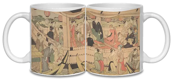 Sumida River Holiday, 1788-90. Creator: Torii Kiyonaga