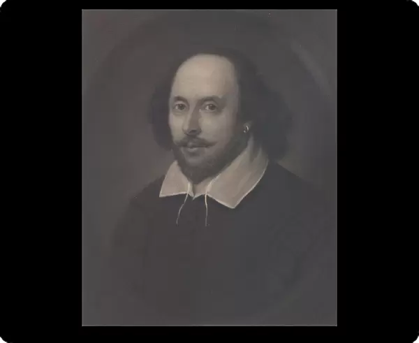 William Shakespeare, 1849. Creator: Samuel Cousins