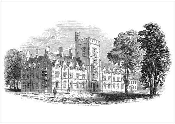 Royal Agricultural College, Cirencester, 1845. Creator: Unknown