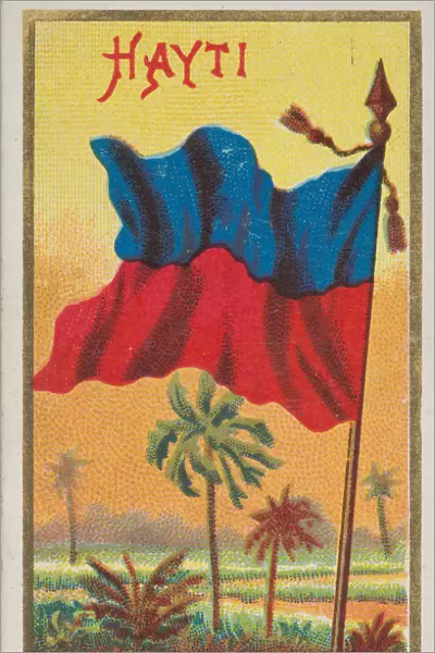 Haiti, from Flags of All Nations, Series 1 (N9) for Allen & Ginter Cigarettes Brands