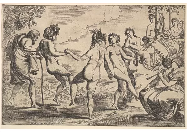 Orpheus, 1610-42. Creator: Pierre Brebiette