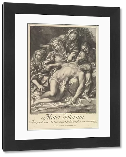 Mater Dolorum, 1701. Creator: Robert van Audenaerde