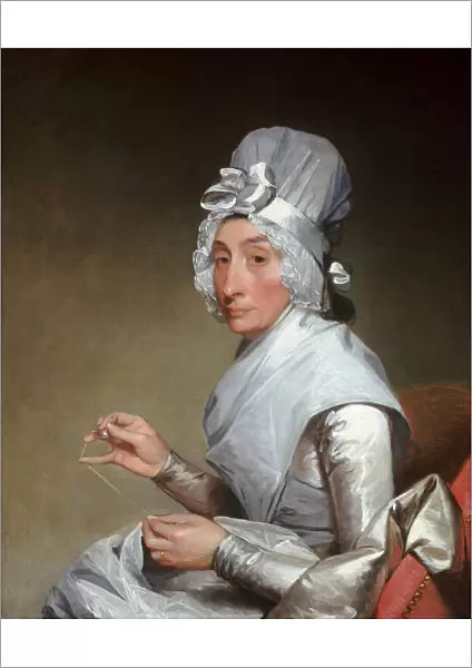 Catherine Brass Yates (Mrs. Richard Yates), 1793  /  1794. Creator: Gilbert Stuart