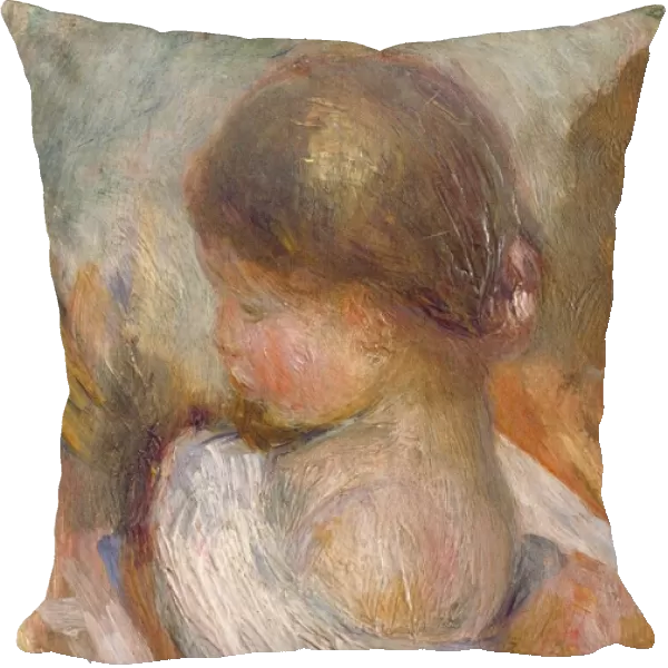 Young Girl Reading, c. 1888. Creator: Pierre-Auguste Renoir