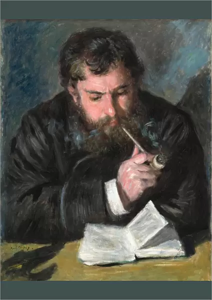 Claude Monet, 1872. Creator: Pierre-Auguste Renoir