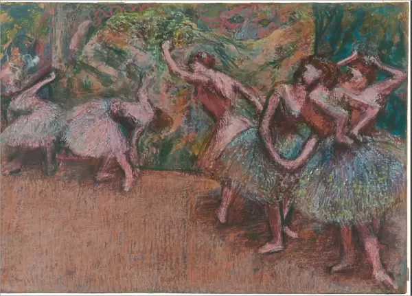 Ballet Scene, c. 1907. Creator: Edgar Degas