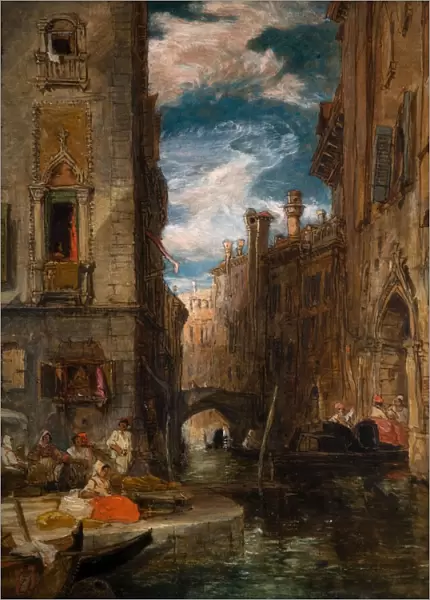 A Recollection of Venice, 1853. Creator: James Holland