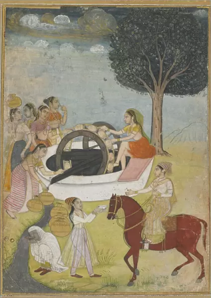 A Group of Women at a Well, late 17th century. Creator: Unknown