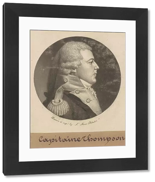 Captain Thompson, 1800. Creator: Charles Balthazar Julien Fevret de Saint-Memin