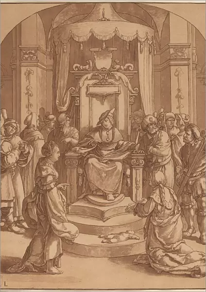 The Judgment of Solomon, 1782. Creator: Cornelis Brouwer