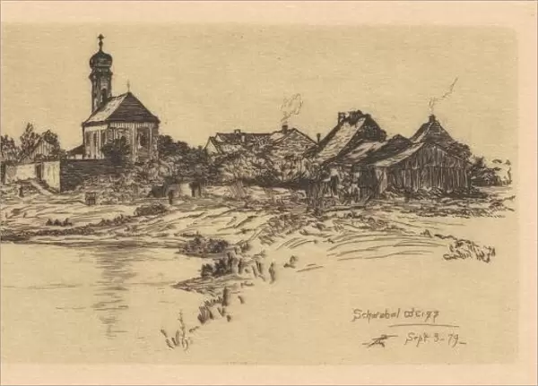 Schwabelweiss, 1879. Creator: Otto Henry Bacher