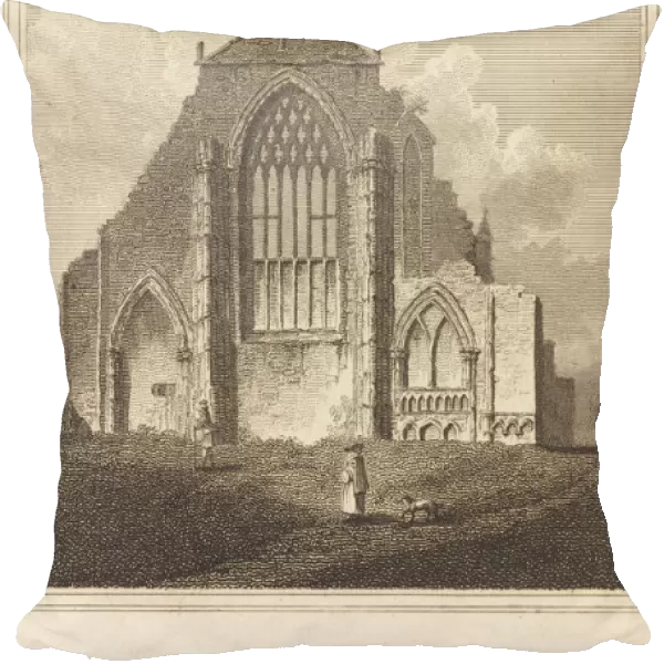 Holyrood Abbey, 19th century. Creator: Unknown