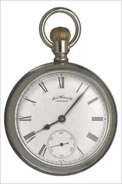 Pocket watch likely carried by Matthew Henson in 1908-9 Arctic expedition, 1888-1889